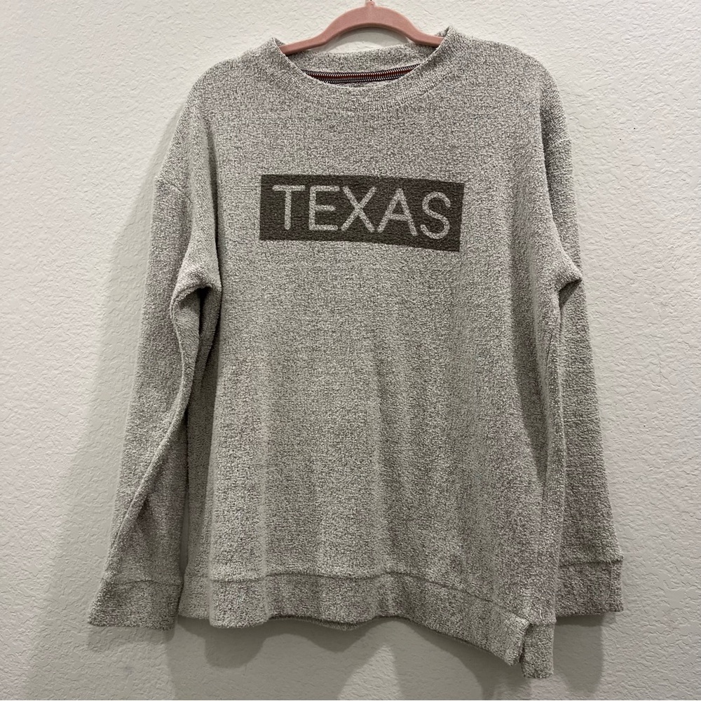 Royce Comfy Terry Texas Sweatshirt Size L